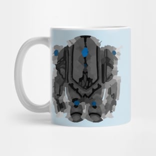 Guild Wars 2 Golem Watercolor Mug